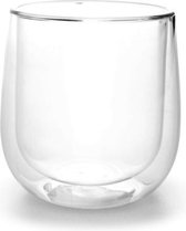 Salt & Pepper - Paris - Set van 2 Dubbelwandige Glaasjes - Borosilicaat Glas - 2x 250ml