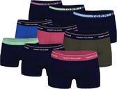 Tommy Hilfiger 9-pack boxershorts - rood/blauw/zwart