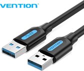 Vention USB 3.0 A / A USB kabel - USB 3.0 Male naar USB 3.0 Male - 1.5 meter