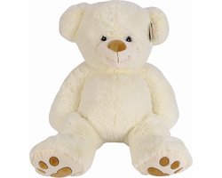 Nicotoy Beer RECYCLED - Speelgoed - 66 cm - Pluche - Beige - Alle leeftijden - Knuffel