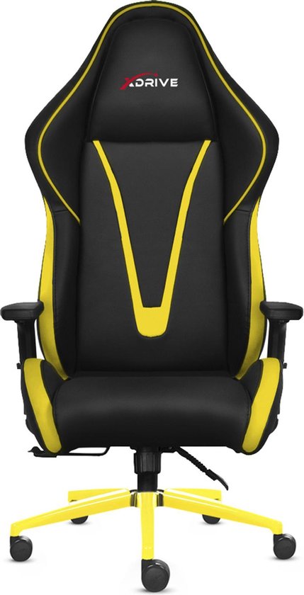 xDrive SANCAK Professional Gaming Chair – Professioneel Gaming Stoel - Zwart / Geel