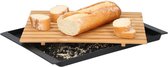 Planche à pain Alpina | Planche à découper | Planche à servir | ramasse-miettes |