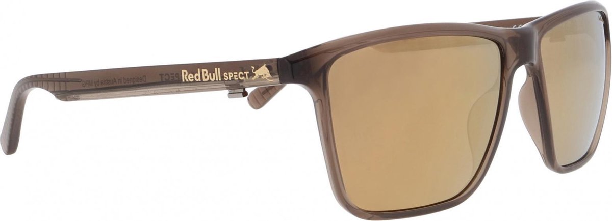 Red Bull Spect Eyewear Sportzonnebril Blade Vierkant Bruin/brons