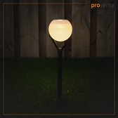 LED's Light Solar Tuinlantaarn Priklamp met sensor - Draadloos - IP44 - Warm wit