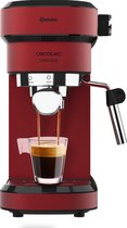 Cecotec Espressomachine met stomer - Koffiezetapparaat - 20 bar pistonmachine - Rood