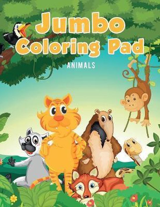 Jumbo Coloring Pad - cover