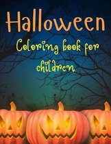 Halloween Coloring book for children