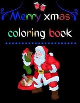 Merry Xmas Coloring Book