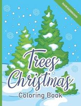 Trees Christmas Coloring Book