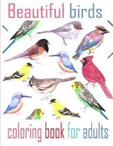 Beautiful birds coloring book for adults