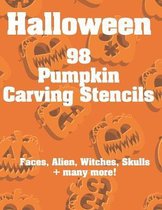 Halloween 98 Pumpkin Carving Stencils Faces, Alien, Witches, Skulls + Many More!