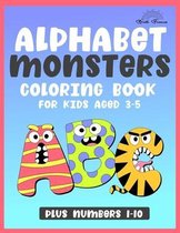 Alphabet Monsters Coloring Book