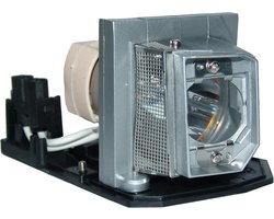 Beamerlamp geschikt voor de EMACHINES V100 beamer, lamp code EC.K0100.001. Bevat originele P-VIP lamp, prestaties gelijk aan origineel.