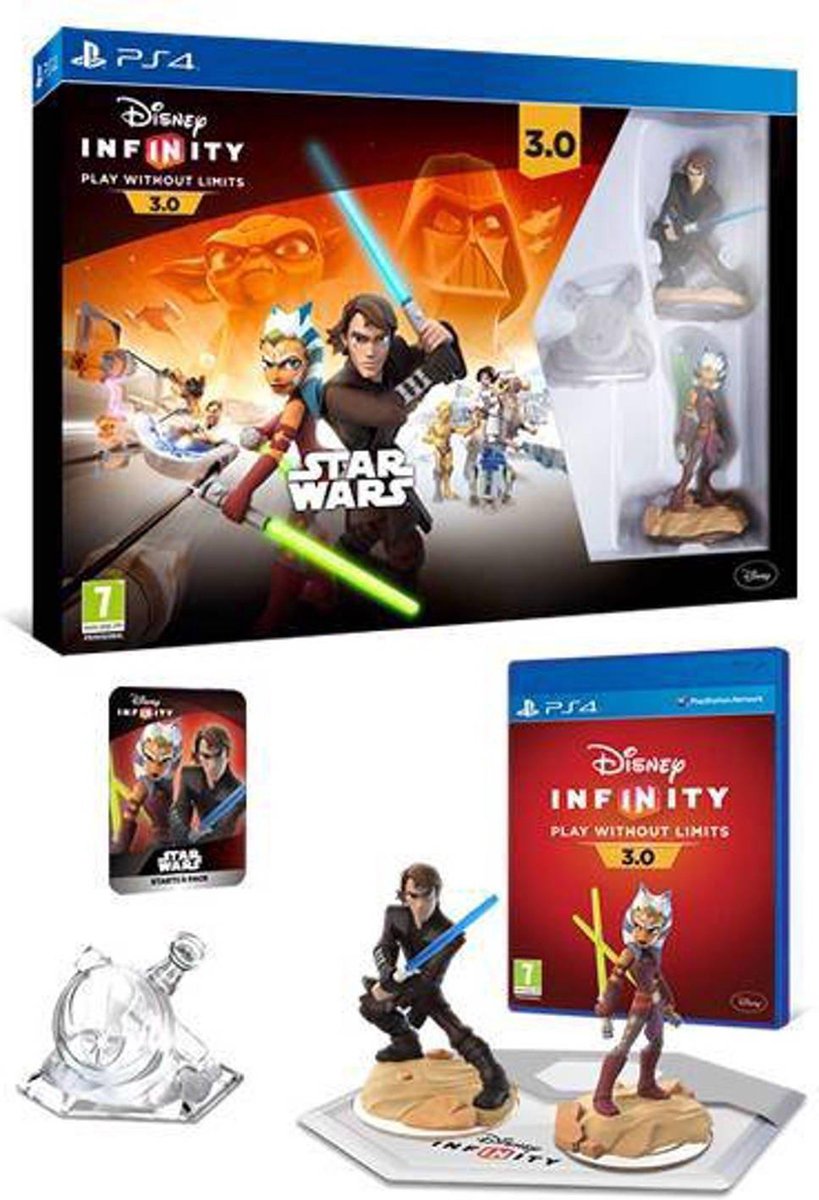 Sony Disney Infinity 3.0 Star Wars Starter Pack, PS4, PlayStation 4