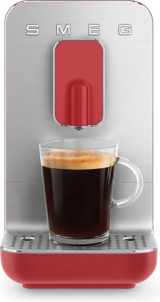 Smeg BCC01RDMEU koffiezetapparaat Volledig automatisch Espressomachine 1,4 l