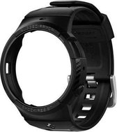 Spigen - Samsung Galaxy Watch Active 2 44mm - Rugged Armor Pro Smartwatchhoesje - Zwart