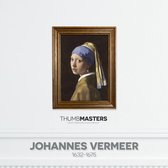 - Schilderij - Meisje Met De Parel Thumbmasters Klein Meesterwerk Johannes Vermeer - Multicolor - 18 X 11 Cm