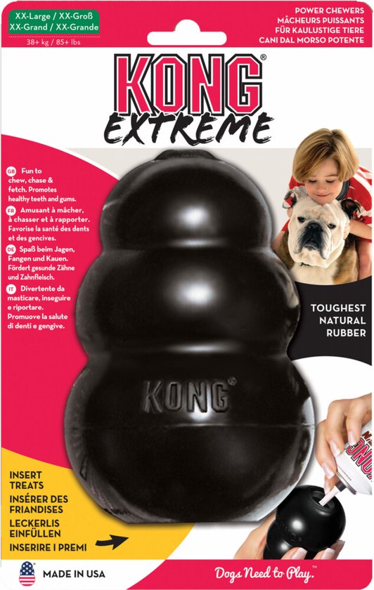 Kong Extreme - Jouet pour chien - Noir - XXL | bol