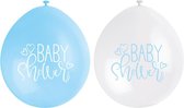 Geboorte Ballonnen Baby Shower Blauw 25cm 10st