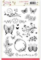 Clear Stamps - Jeanine's Art - Butterfly Touch Jeanine's Art JACS10036