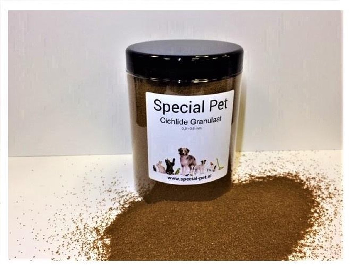 Special Pet - Cichlide Granulaat - 0,5 - 0,8 mm - 1 ltr.