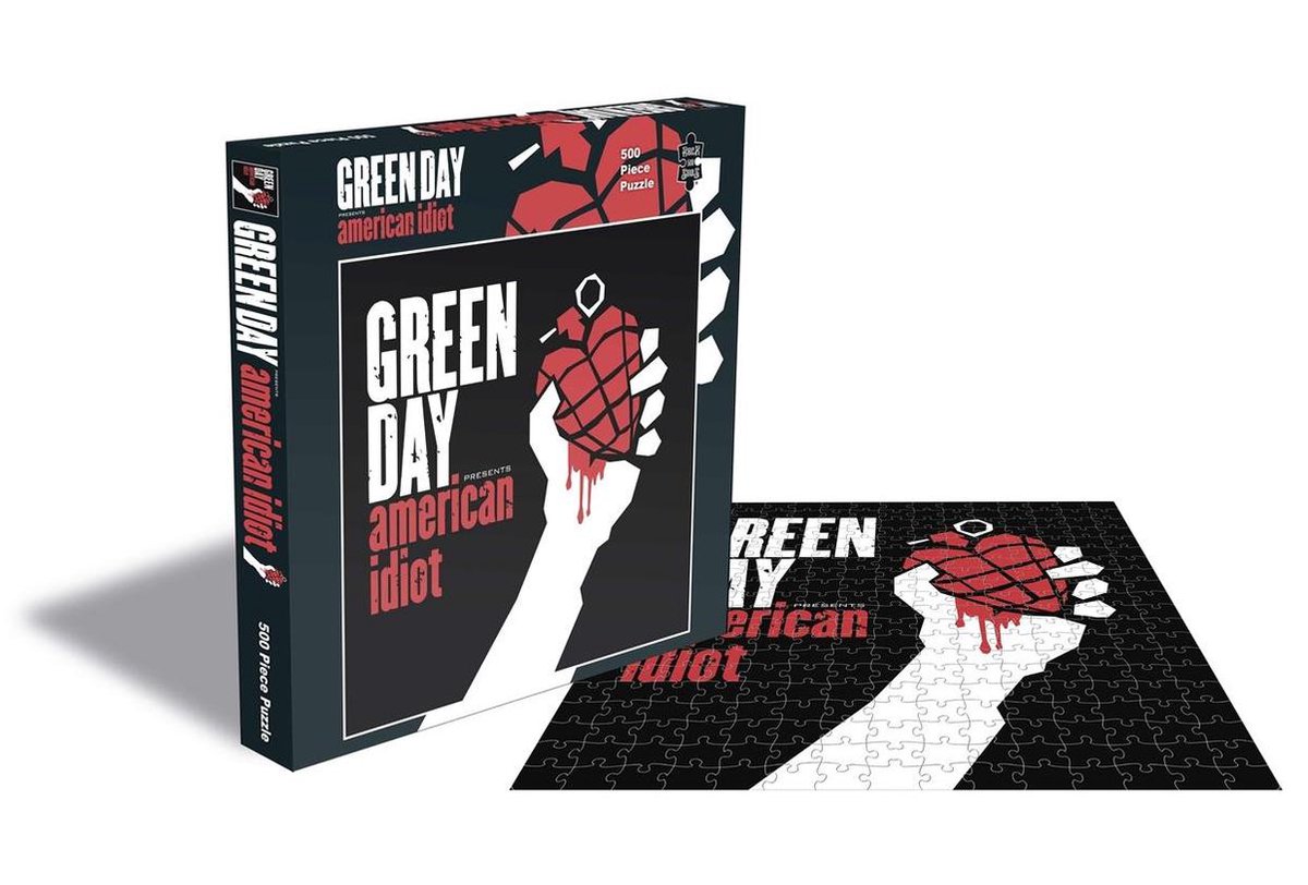 Green Day Puzzel American Idiot 500 stukjes Multicolours