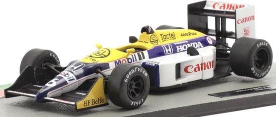 Williams Fw11b Nelson Piquet 1987 Edition Atlas Formule 1 Miniatuur Auto 1 43 Bol Com