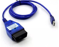 K+DCAN blauw USB OBD2 Interface voor BMW kdcan kabel switch INPA bmw programmeren ISTA coderen FTDI FT232RQ