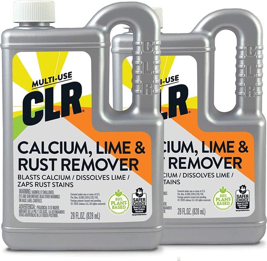 CLR Calcium, Lime, Rust Remover - Traitement des taches de rouille et des  taches de... | bol