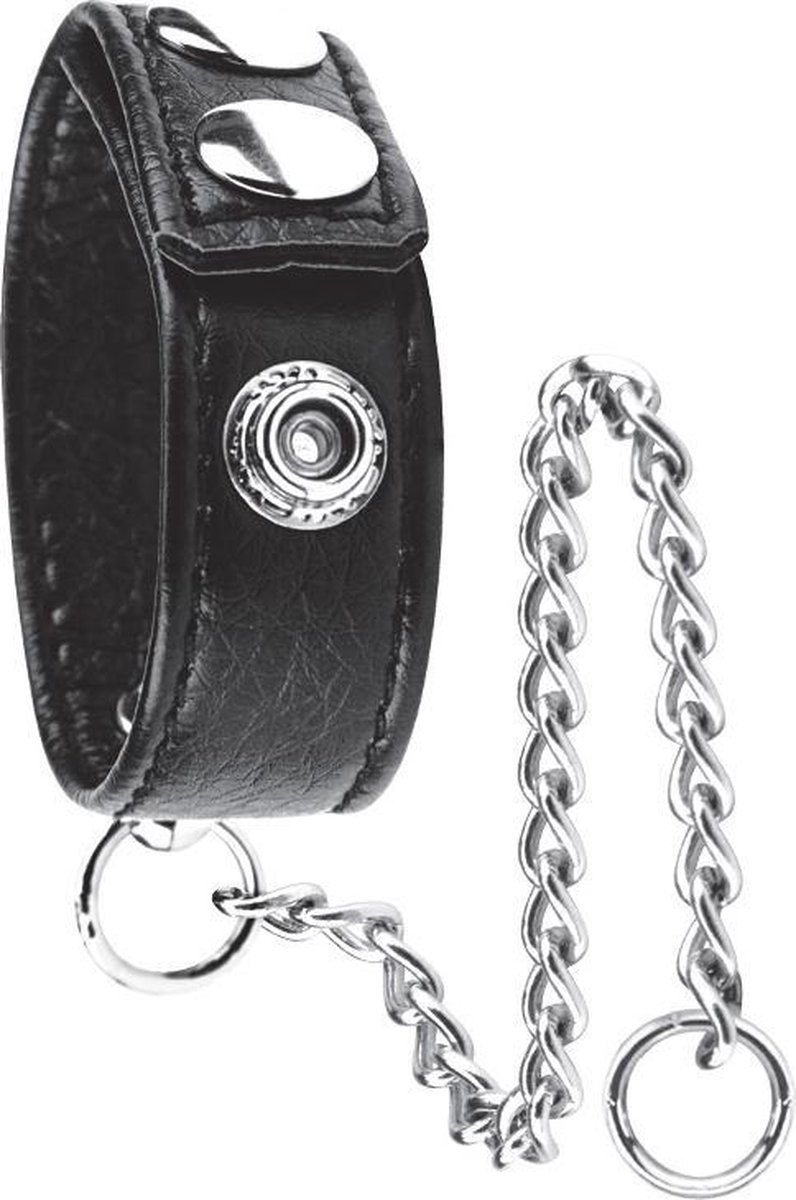 Goedkoopste Cockring met metalen ketting voor gewichten