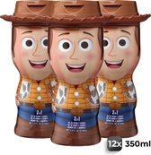 Toy Story Woody Shampoo & Douchegel - Voordeelverpakking 12 Stuks