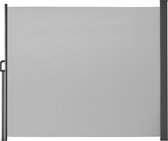 Elegante Zonwering - Uittrekbaar Doek - Duurzame Stalen Behuizing - Hoogte 173 cm - Bescherming Voor Balkon, Terras - Lichtgrijs - 180cm x 300 cm