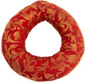 Klankschaalkussen Ringvormig Rood (15 x 4 cm)