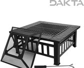 Dakta® Barbecue | Vuurkorf | Buitenhaard | 3 in 1 | Grill | BBQ | Houtkorf | Tuinhaard | Vuurhaard