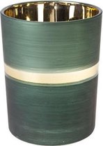 TheeLichthouder Glas Rond - Waxinelichthouder - Multi-Kleur - ø10cm