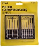 Schroevendraaier precisie set | 11 delig | Stolz