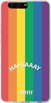 6F hoesje - geschikt voor Huawei P10 Plus -  Transparant TPU Case - #LGBT - Ha! Gaaay #ffffff
