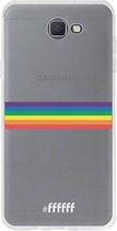 Samsung Galaxy J5 Prime (2017) Hoesje Transparant TPU Case - #LGBT - Horizontal #ffffff
