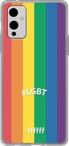 6F hoesje - geschikt voor OnePlus 9 -  Transparant TPU Case - #LGBT - #LGBT #ffffff