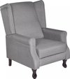 Medina Fauteuil stof grijs