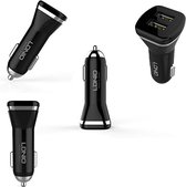 LDNIO DL-219 Car charger 2x USB port 2.1A met Lightning Kabel - Zwart