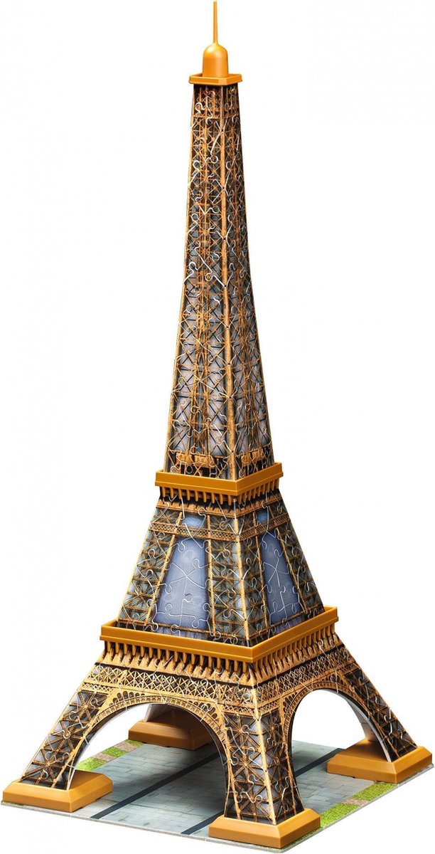Winkelier hengel Kustlijn Ravensburger Eiffeltoren - 3D Puzzel gebouw van 216 stukjes | bol.com