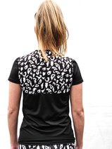 Siistent - Sportshirt Leopard Black&White