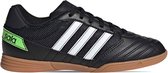 adidas Super Sala Sportschoenen - Maat 46 2/3 - Mannen - zwart/ wit/ groen