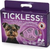 Tickless - Anti-vlo en teekmiddel - Vervanging van Teken en Vlooien band - 6-12 maanden werkzaam - Roze