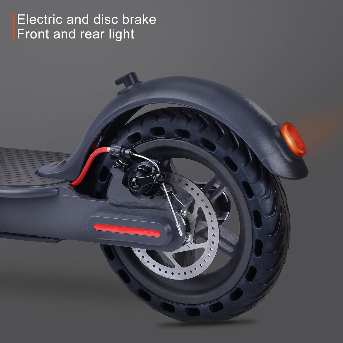 Trottinette électrique D8 Pro - Longue Portée, 350W, 33km/h, 120kg - Noire (adulte)