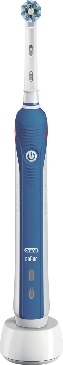 Zus Pakistaans Ongeldig Oral-B Pro 2 2000N CrossAction - Elektrische tandenborstel - Blauw | bol.com