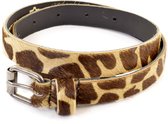 Kidzzbelts Meisjesriem kinderriemSmalle 1981 - Giraffe - 55 cm
