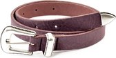 Kidzzbelts Meisjesriem 2072 - Paars - 75 cm