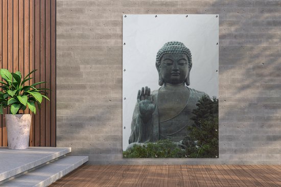 Tian Tan Buddha 120x180 cm XXL / Groot format!